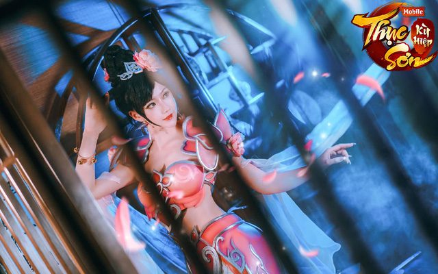 coser@露兒大魔王_在《蜀山奇侠》手游中的“唐门cosplay”，让人沉醉