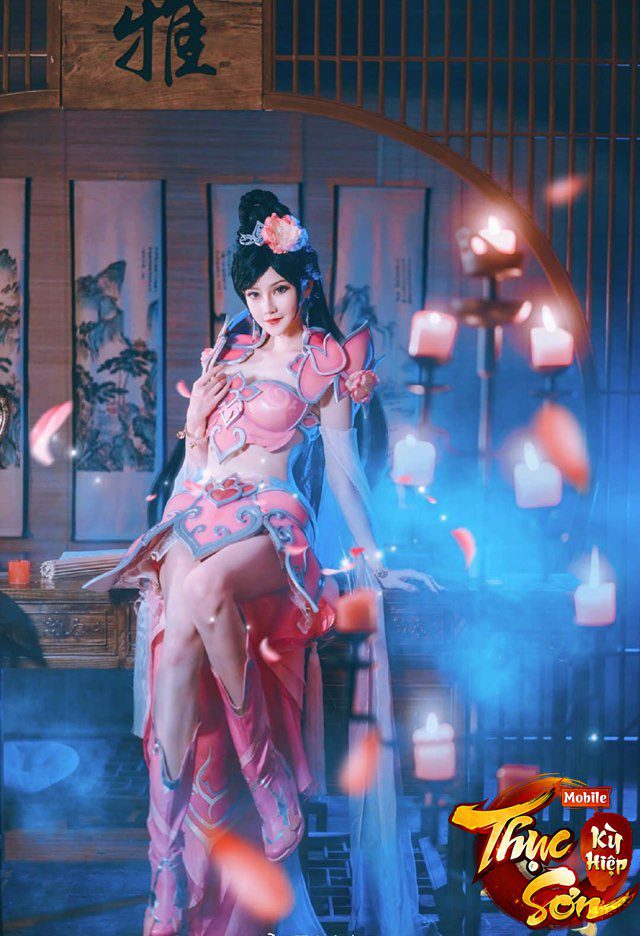 coser@露兒大魔王_在《蜀山奇侠》手游中的“唐门cosplay”，让人沉醉