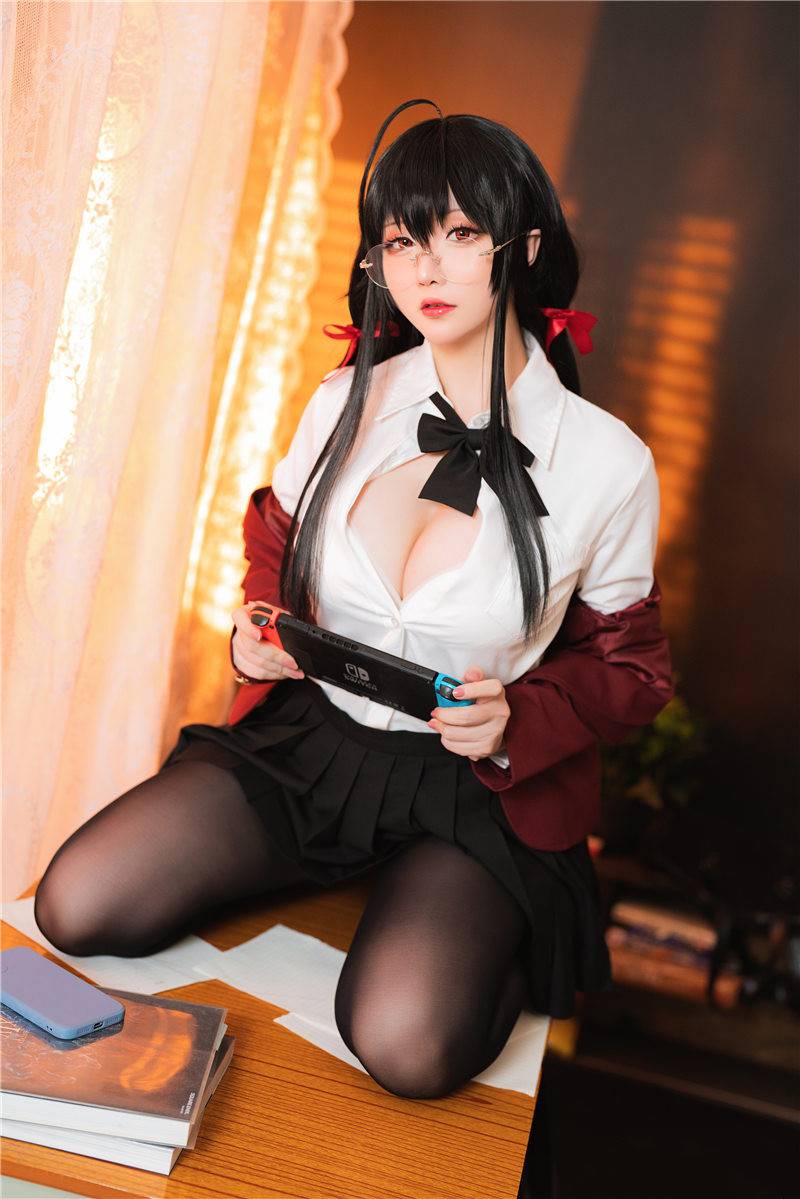 星之迟迟cosplay图片黑历史一只准备飞翔的黑天鹅-1