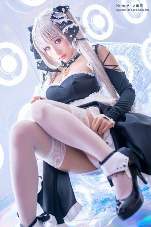 令人倦怠的夏日来看HaneAme雨波的洛丽塔cosplay作品，清新甜美的刺激！-1