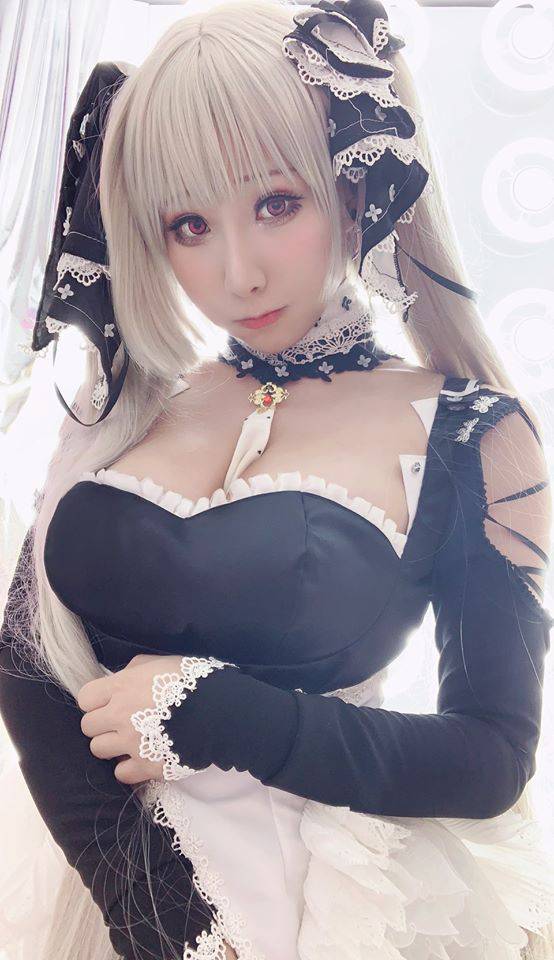 令人倦怠的夏日来看HaneAme雨波的洛丽塔cosplay作品，清新甜美的刺激！-1