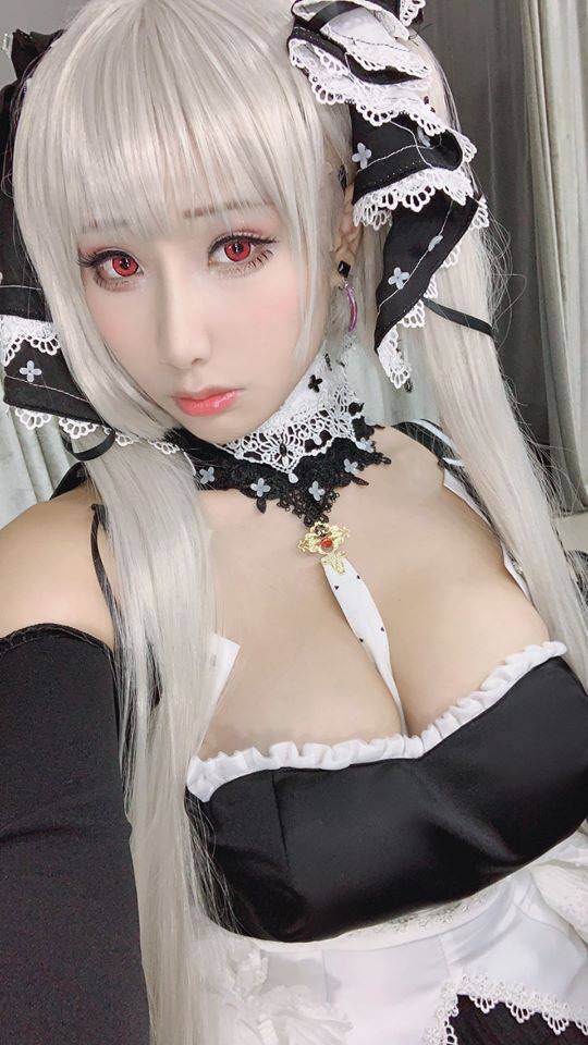 令人倦怠的夏日来看HaneAme雨波的洛丽塔cosplay作品，清新甜美的刺激！-1