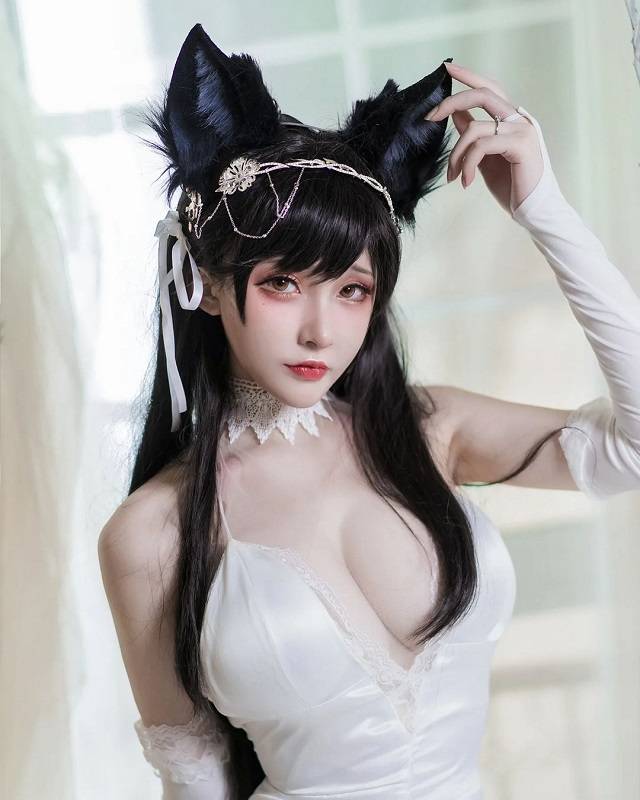 国内人气coser在下萝莉控ii魅力爆棚cosplay《碧蓝航线》爱宕角色-1