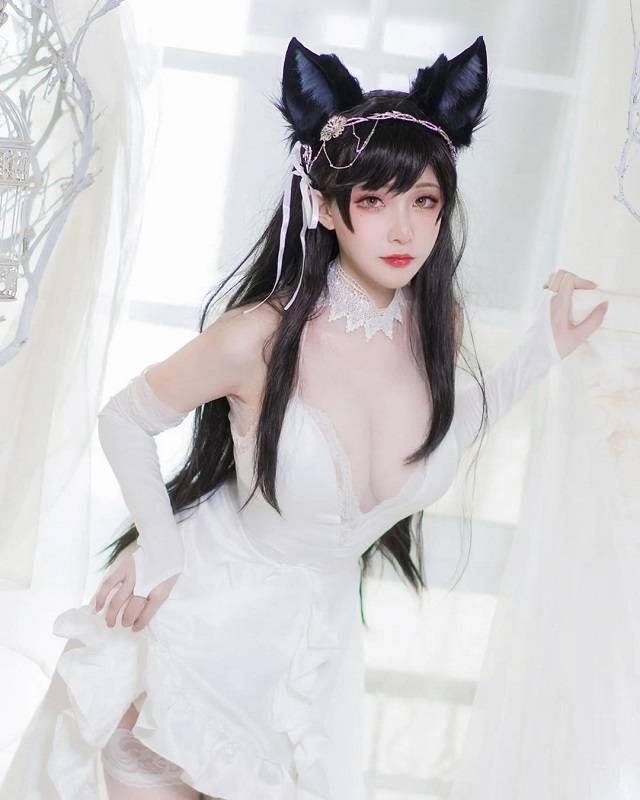 国内人气coser在下萝莉控ii魅力爆棚cosplay《碧蓝航线》爱宕角色-1