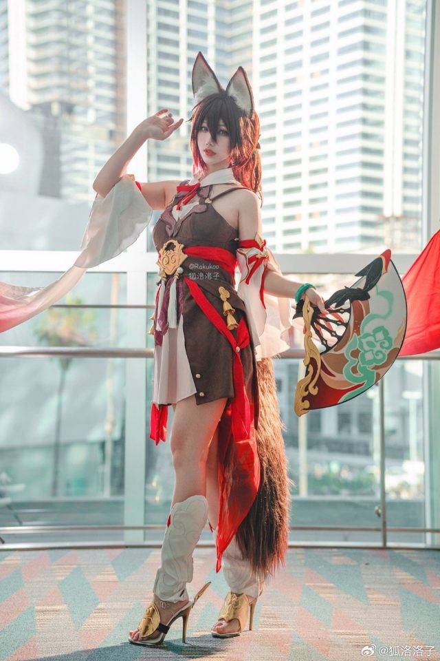 狐洛洛子《崩坏：星穹铁道》停云cosplay照片曝光，Anime Expo 2023惊艳众人！-1