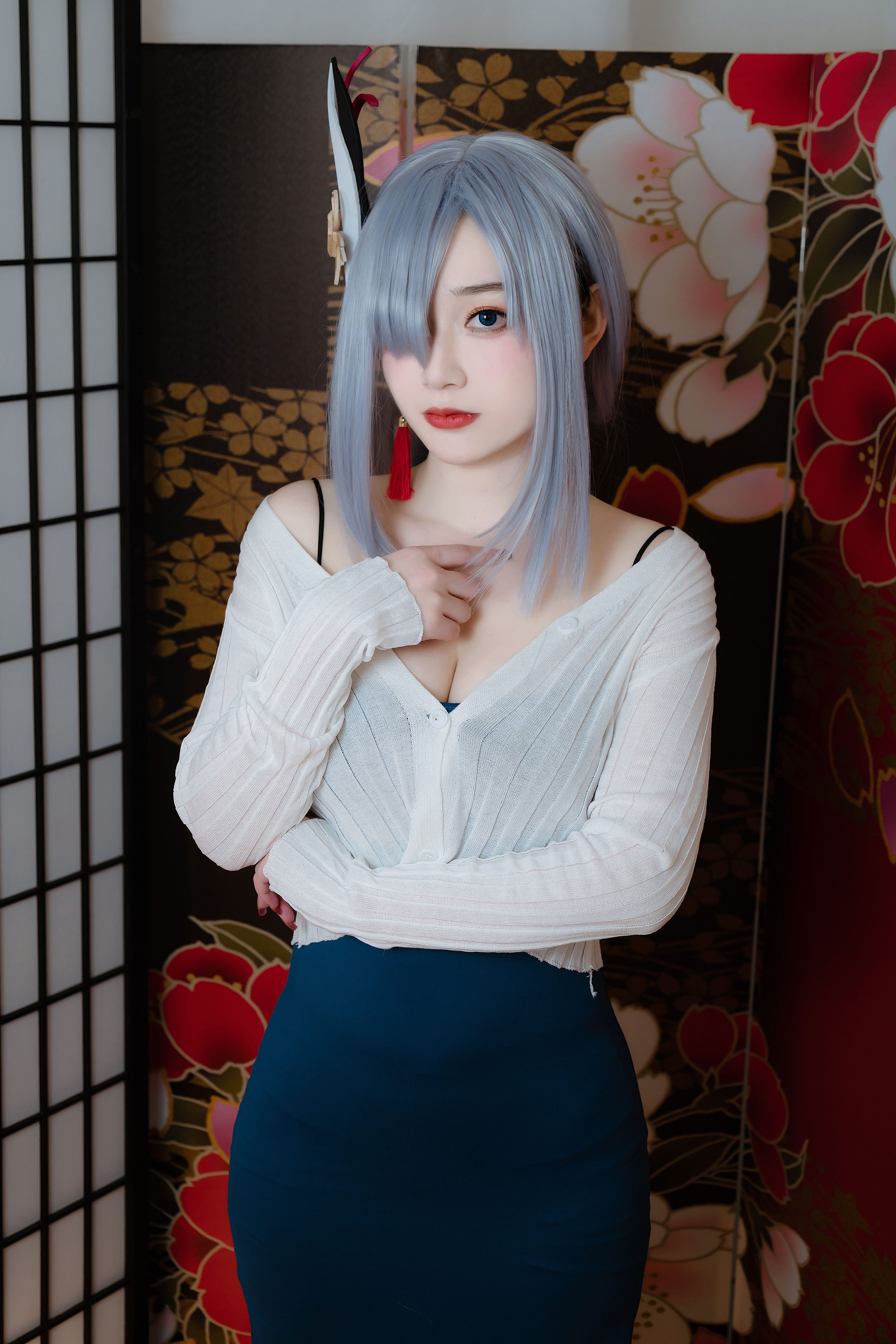 申鹤的日常 二次元 Cosplay 妹子 写真 小姐姐