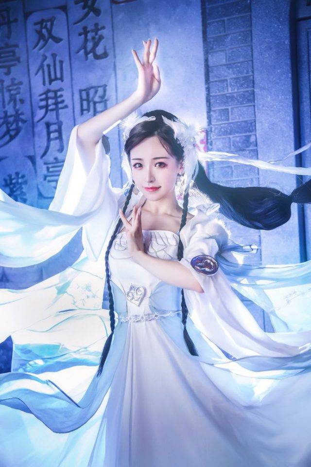 coser@紫颜颜sweet在《楚留香传奇》化身美丽迷人的苏蓉蓉-1