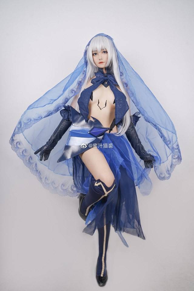 约会大作战鸢一折纸cosplay照片欣赏，cose@蜜汁猫裘打造可爱造型-1