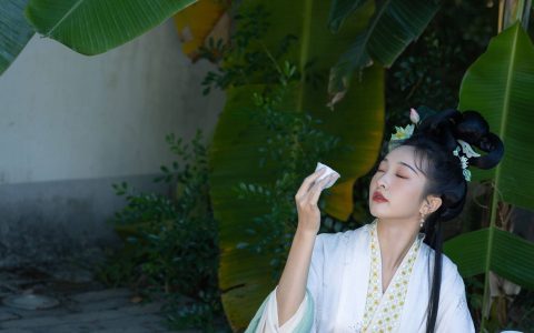 绿了芭蕉 精美 小清新 意境 古风 美人写真&YiTuYu艺图语