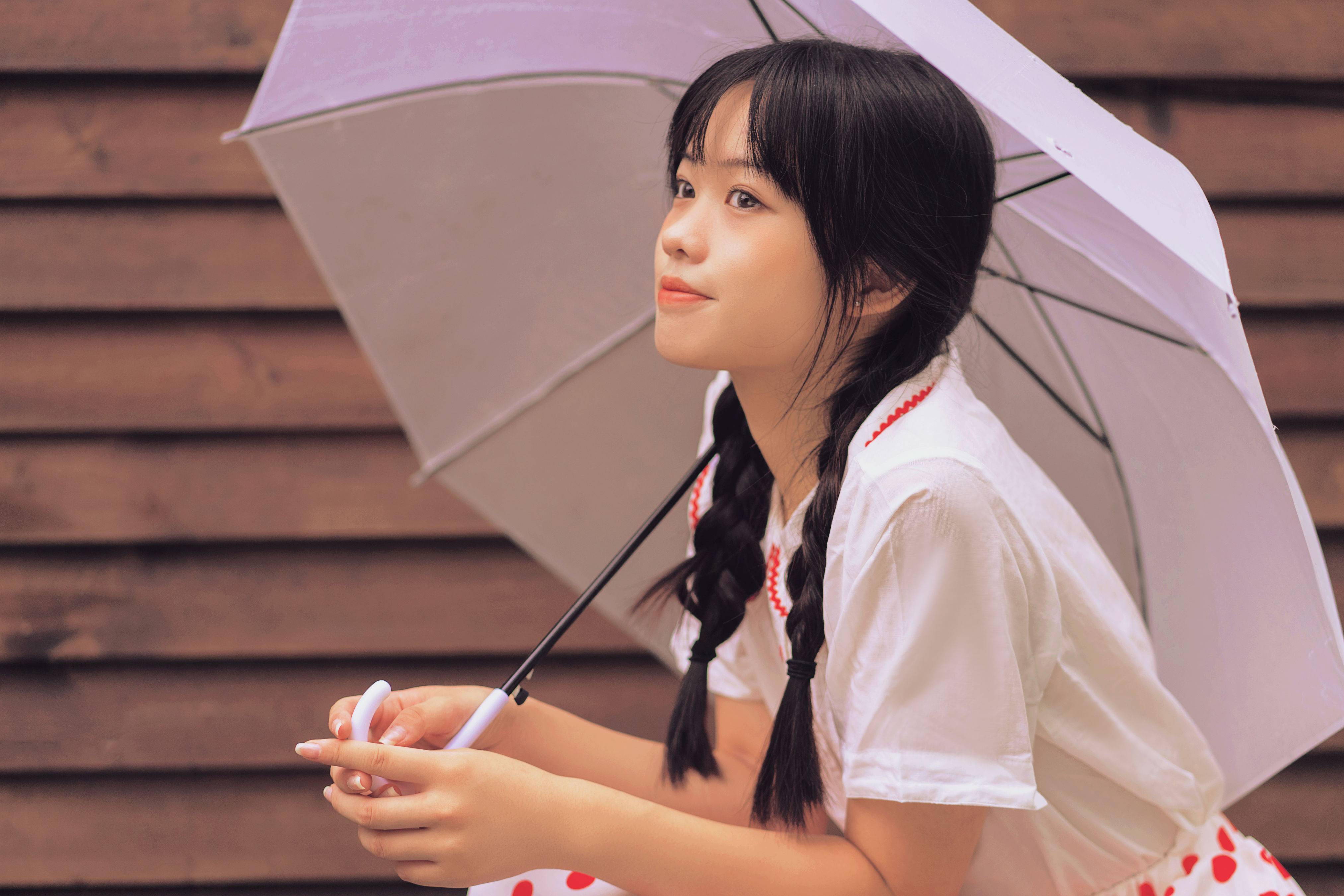 雨季 复古 怀旧 日系 写真集 女生 下雨天&YiTuYu艺图语-3
