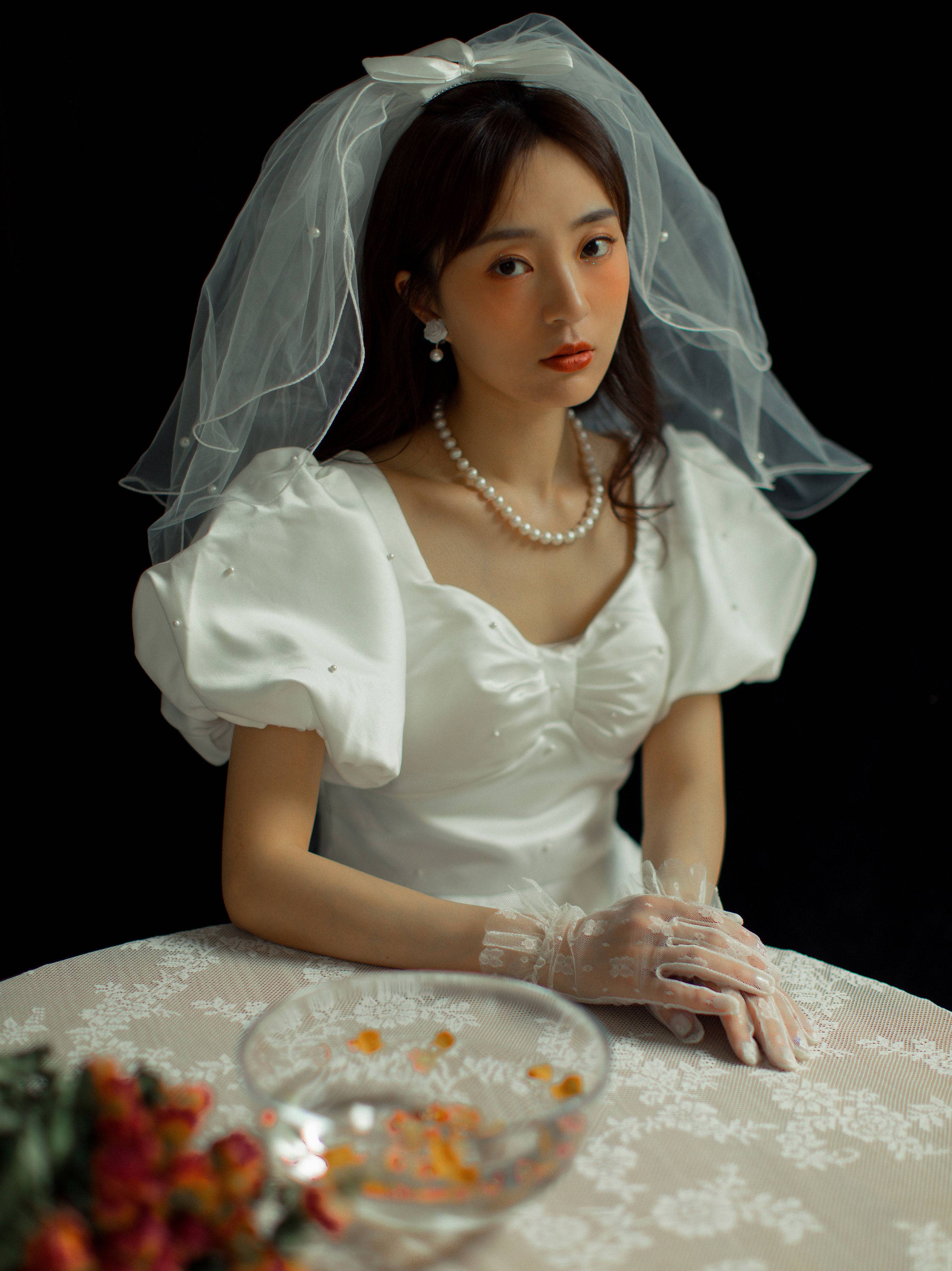 复古婚纱 复古 人像 婚纱 新娘&YiTuYu艺图语-3