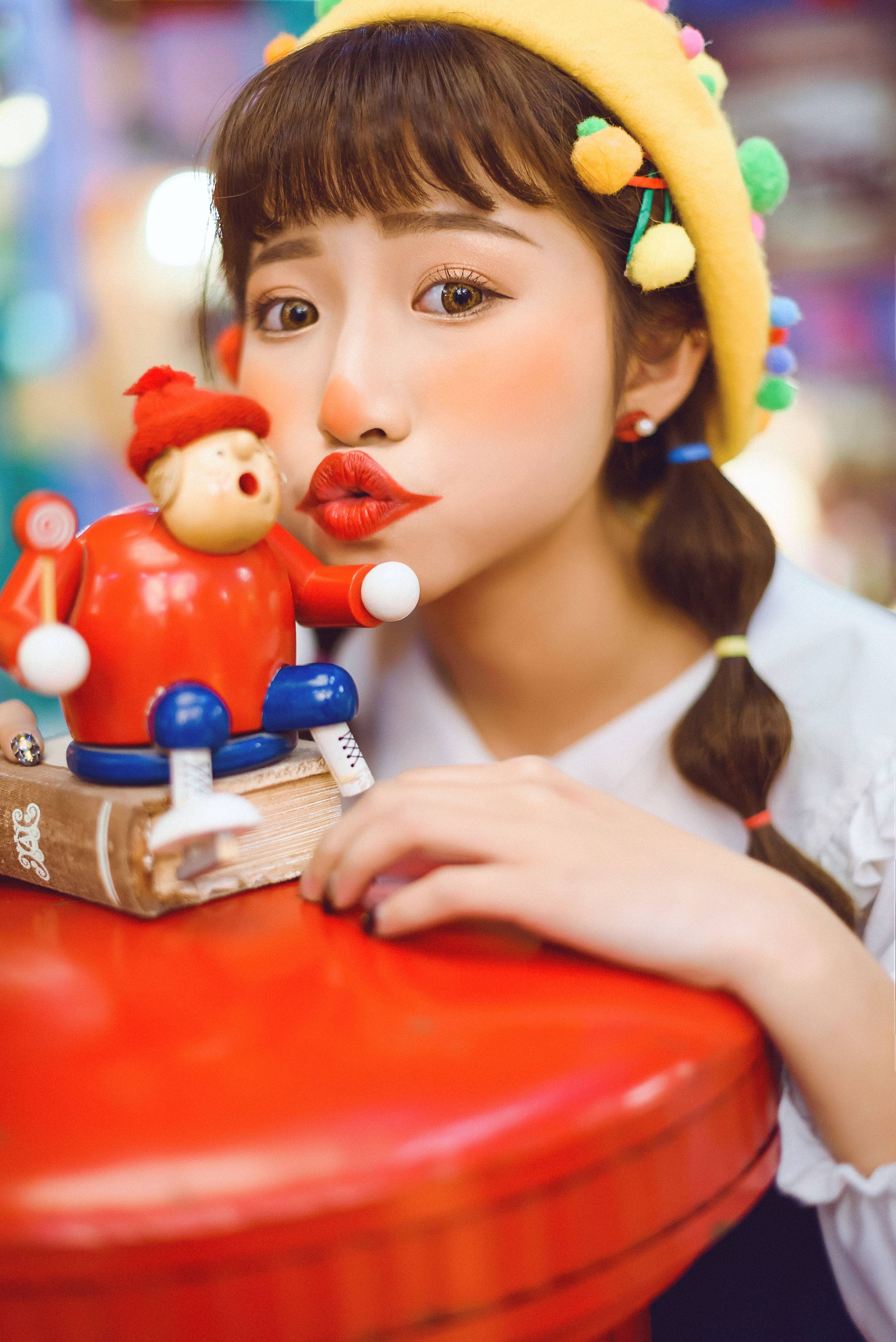 小丑的缤纷世界 非主流 模特 人像 写真集 妹子&YiTuYu艺图语-4