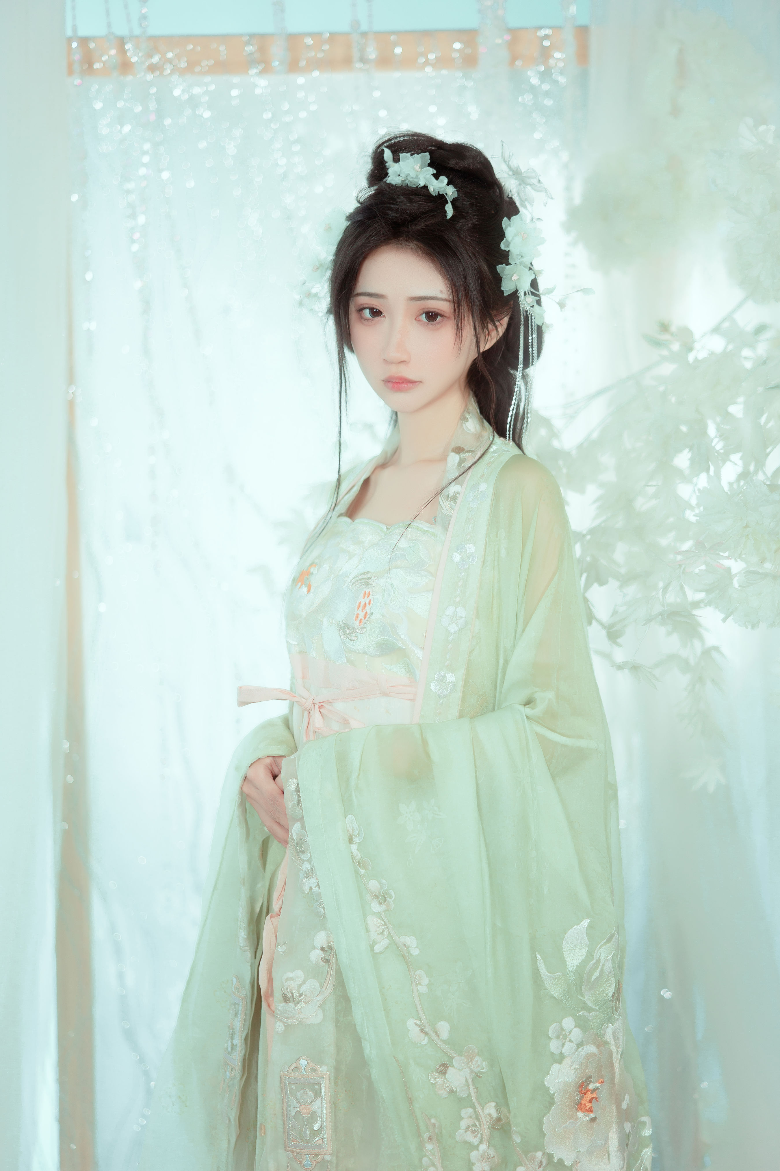 轻影 美图 古风 美人 漂亮 汉服 清冷&YiTuYu艺图语-3