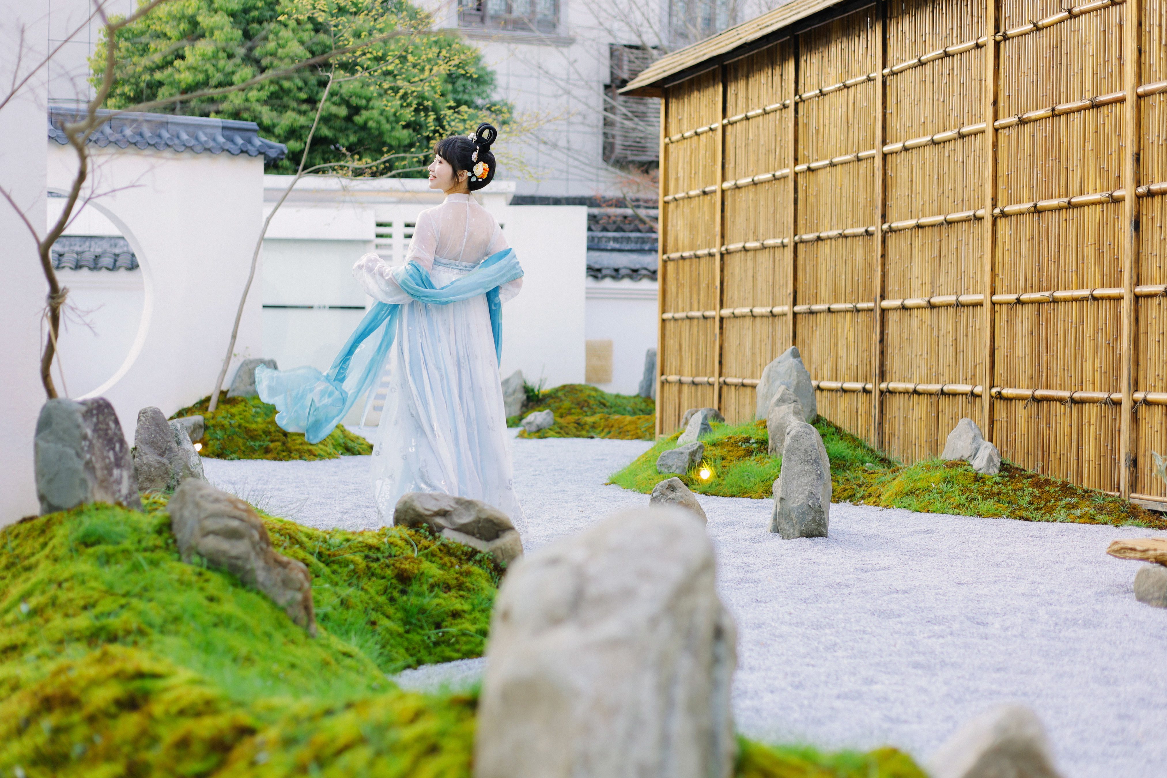 不空山 汉服 古装 可爱 妹子 写真