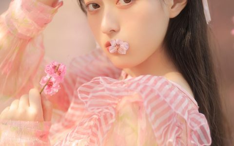 花与温柔 花 清纯 妹子 温柔 写真 春天&YiTuYu艺图语