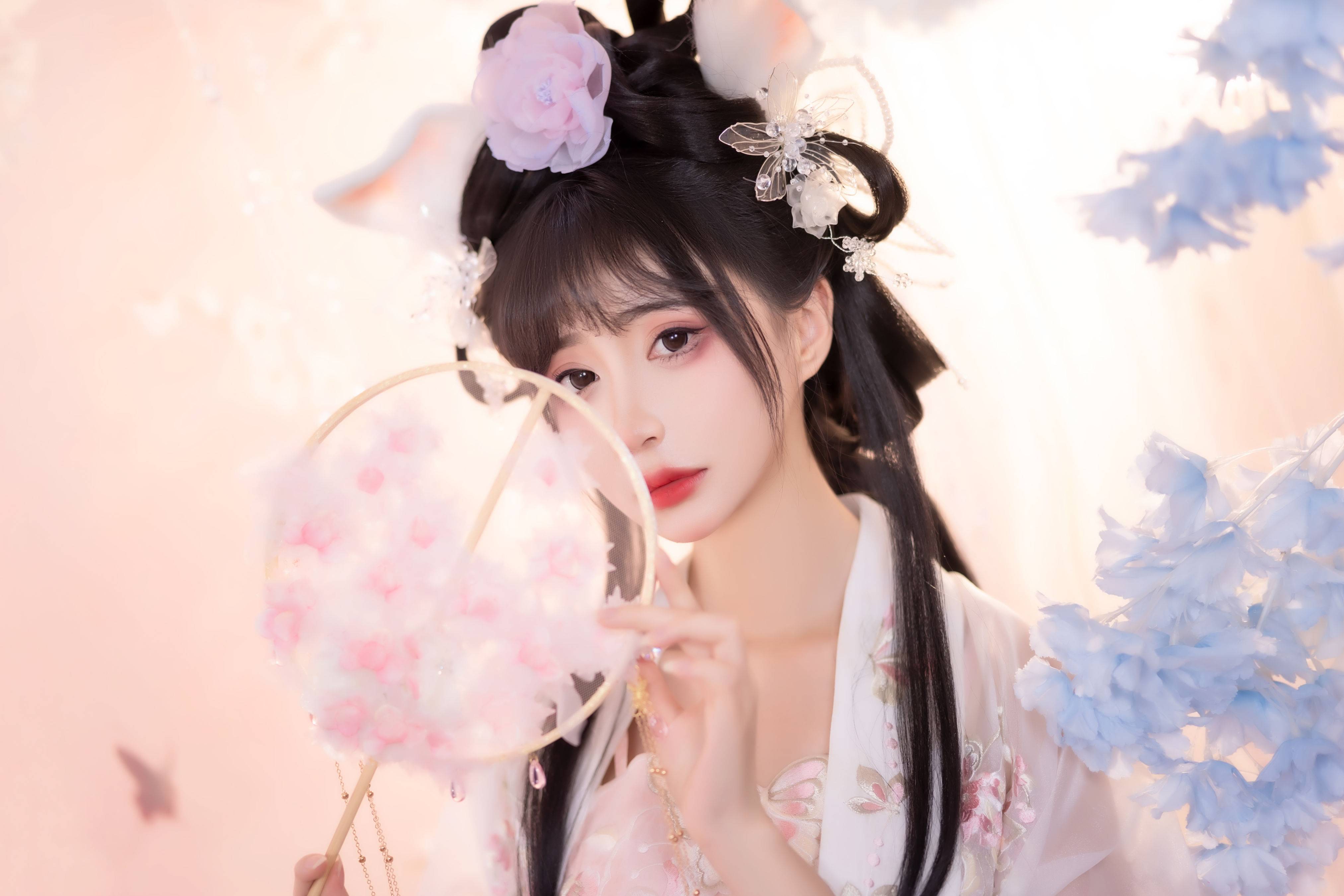 牡丹兔子 模特 古装 美人写真 小仙女&YiTuYu艺图语-3