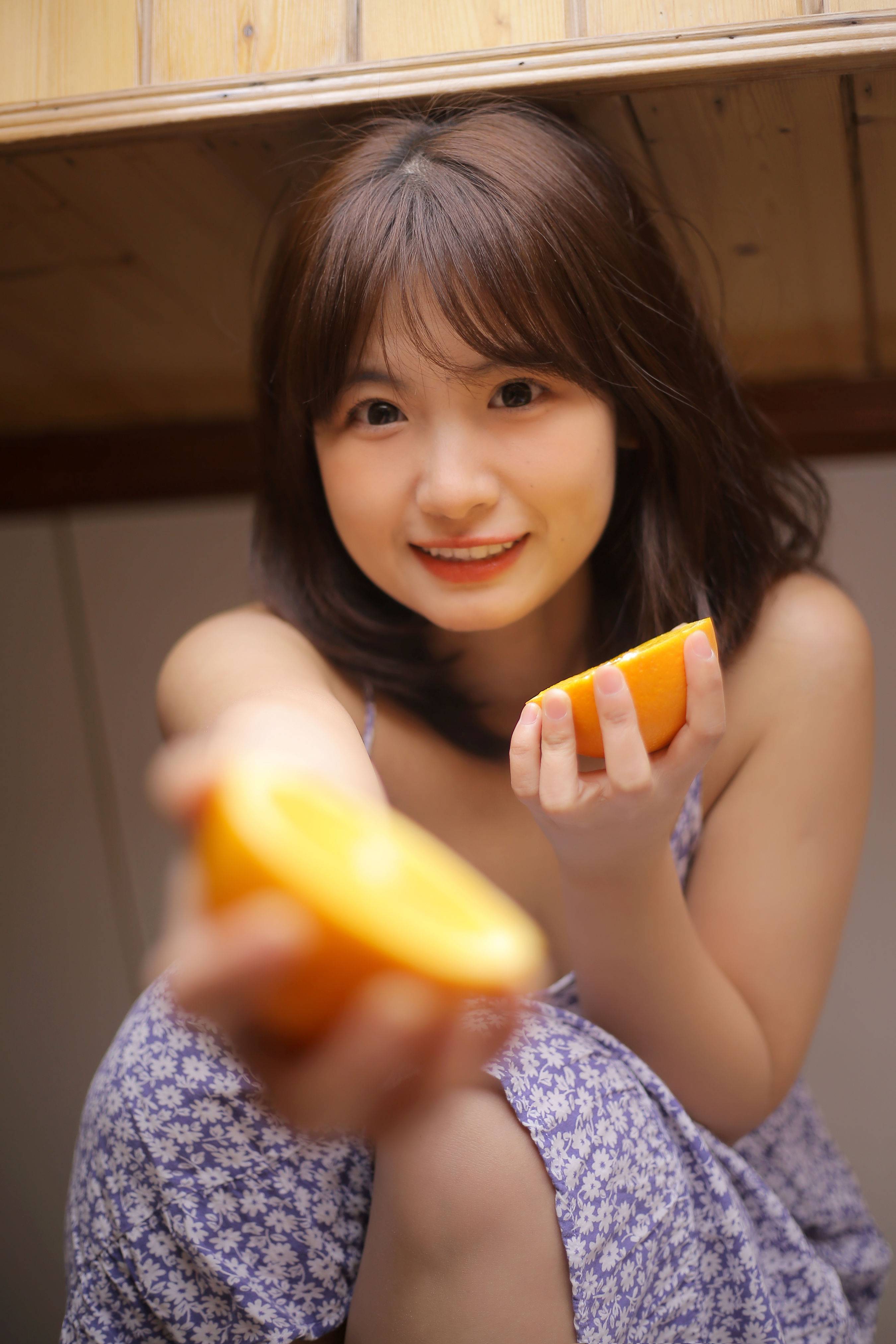 一口橙子 少女 写真集&YiTuYu艺图语-4