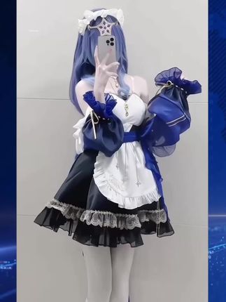 陈妮妮UNI COSPLAY写真作品合集，时尚女网红的角色扮演之美