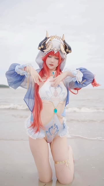 【老王精选·Cosplay】咬一口兔娘醉倒荷塘边图集，高清资源下载