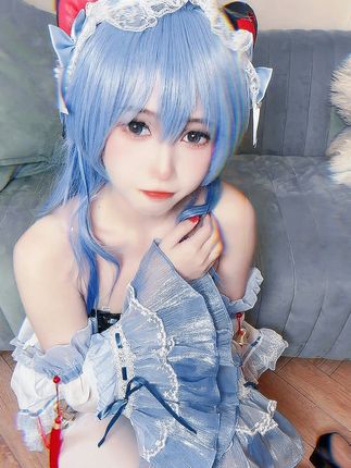 不呆猫最新Cosplay作品，兔子女友等欣赏