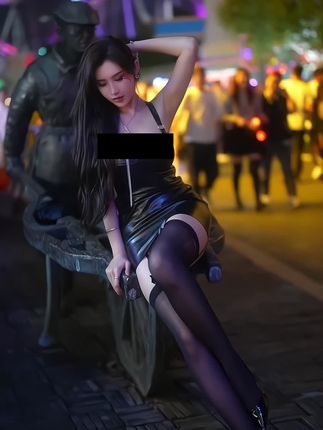 魅影-嫩模周妍希气质红裙完美身材妩媚写真，诱惑与魅力并存