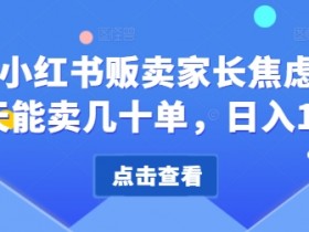 小红书旅游定制靠谱吗，从需求挖掘到盈利的完整教程