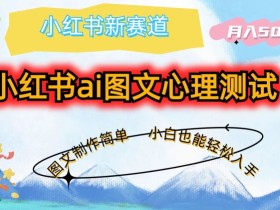 短剧推广能否月入过万，小红书蓝海风口的实操案例