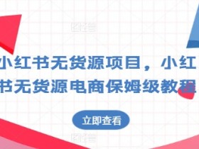 小红书短剧盈利模式揭秘，如何通过搬砖实现月入过万