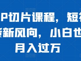 短视频运营方案及变现方法，打造稳定收益的全套策略