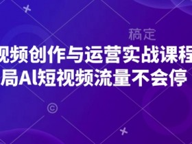 AI微电影制作案例分享，用智能工具完成爆款影片的实操经验