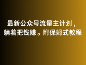 公众号流量主变现项目会是2025年的新风口吗，行业前景解析