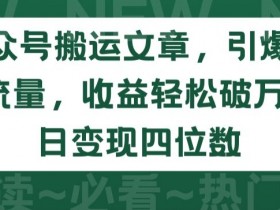 公众号流量主收益为何波动，揭秘影响收入的3大因素