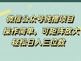 公众号流量主项目有哪些坑，新手必须避开的5个误区