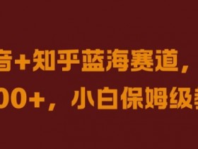 无货源如何做抖音带货，零成本操作月入过万的玩法拆解