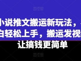 小说推文是如何盈利的，变现逻辑与高收益玩法解析