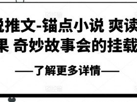 小说推文营销方案如何制定，三步搞定高效营销闭环