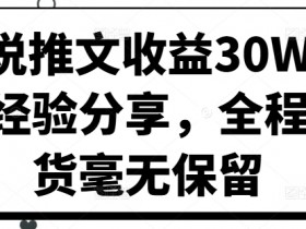 小说推文营销号如何做定位，找到高效赛道快速变现