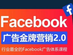 全网最新Facebook广告投放实战教学，新手广告投放速成课