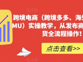 迪拜跨境电商卖什么最赚钱，适合迪拜市场的跨境电商类目