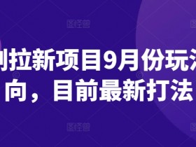 夸克拉新新玩法项目拆解，无需自己保存内容，直接分享即可的新玩法解析