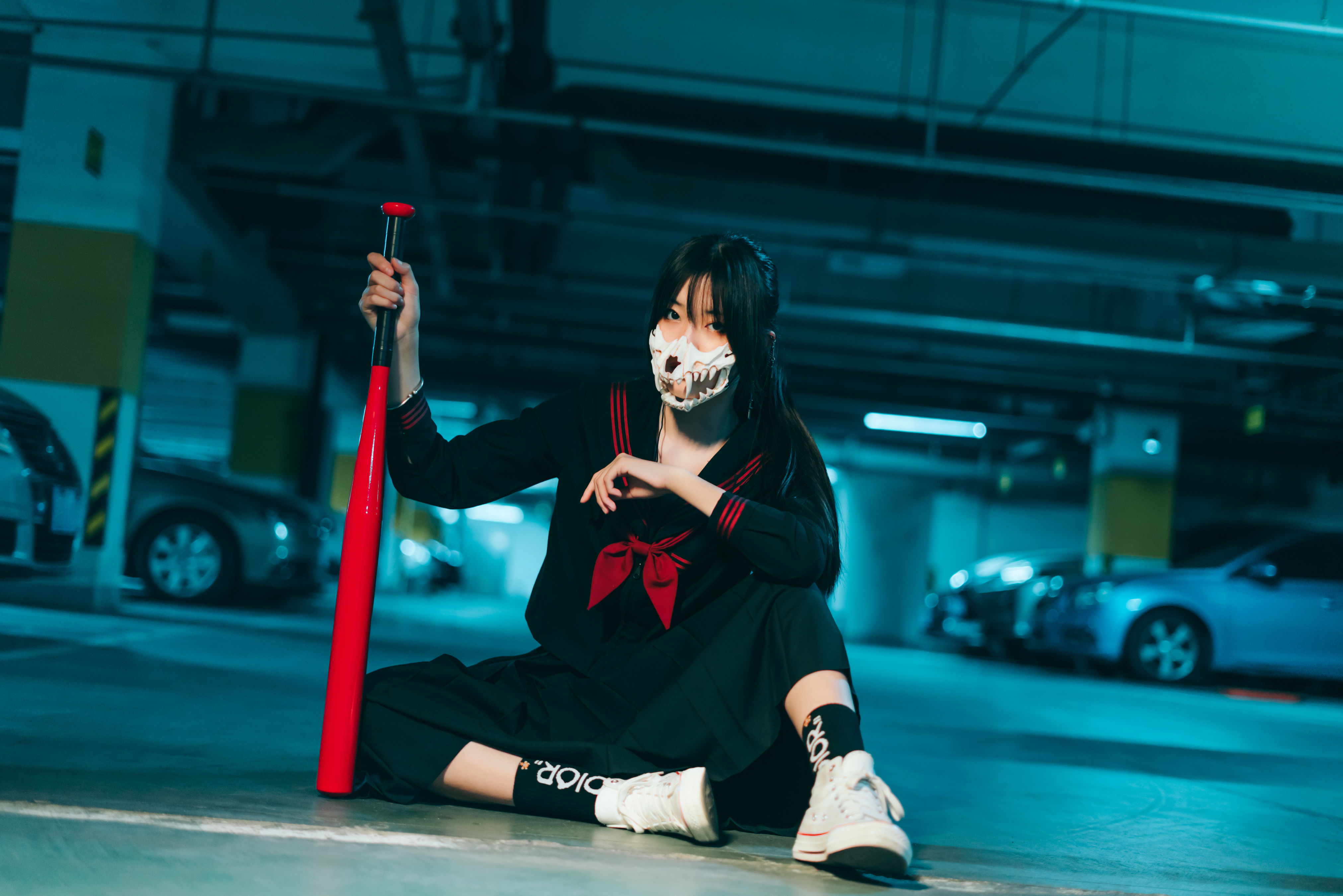 不良JK少女 JK 暗黑 非主流 写真 创意 少女