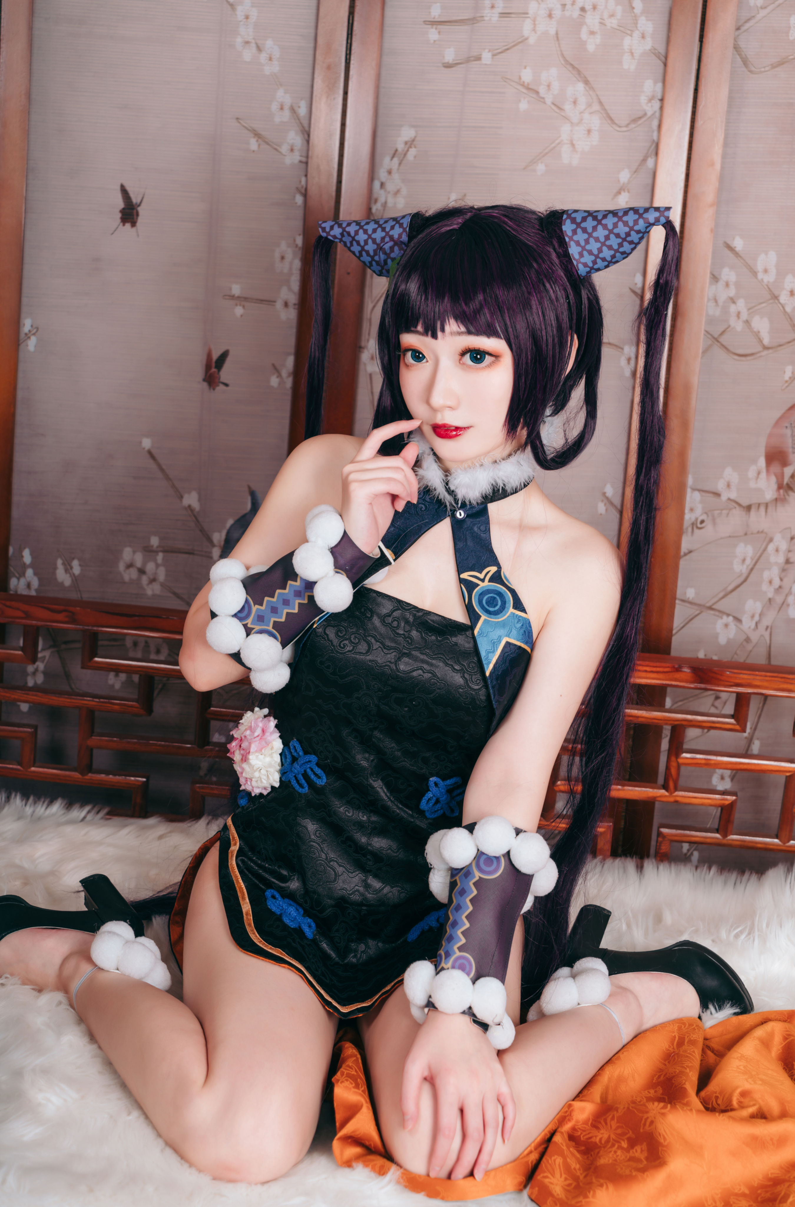 杨玉环旗袍 Cosplay 二次元 旗袍 写真 美少女