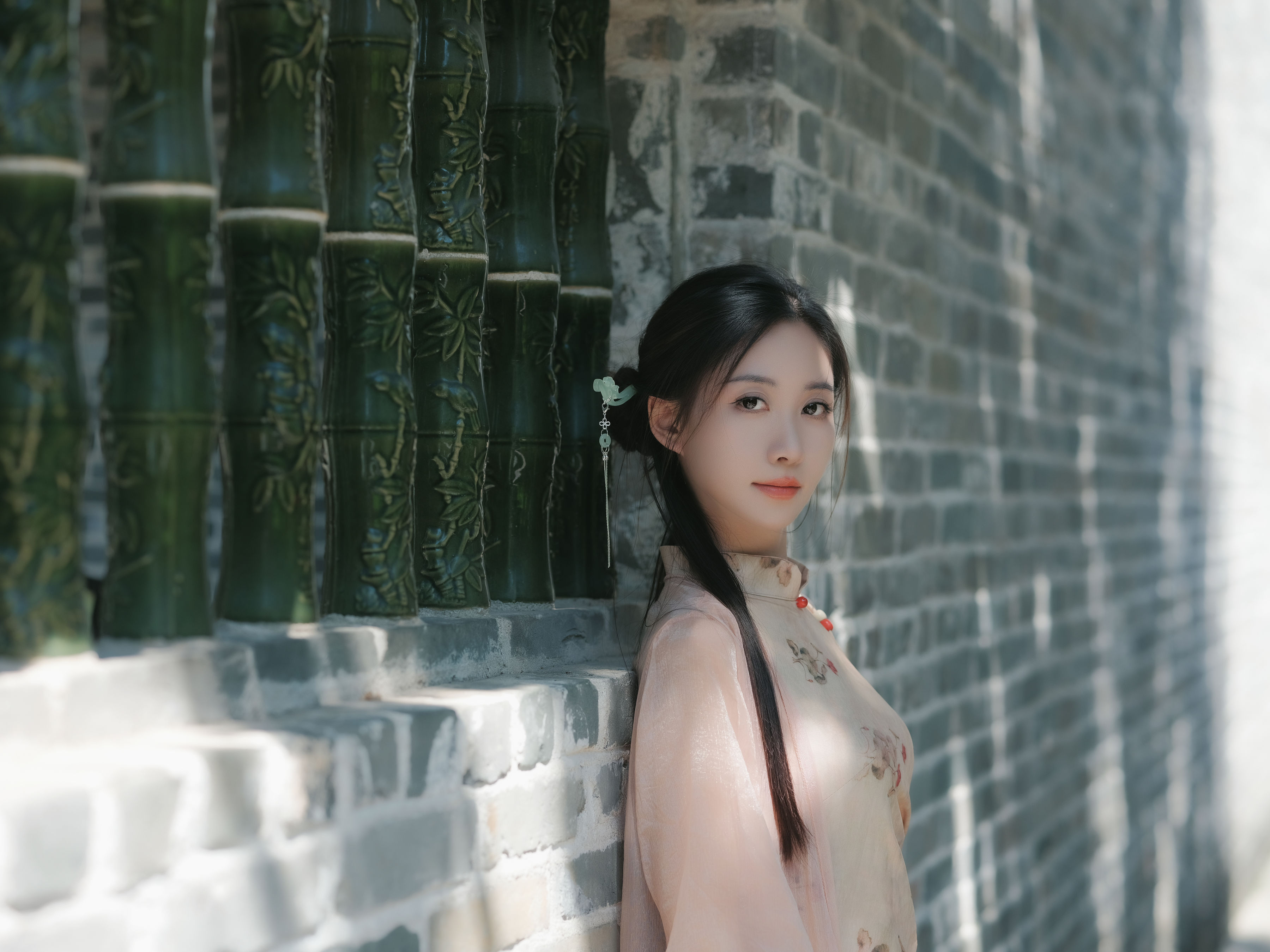游十香园 旗袍 美人 女神 中国风 绝色 优美 美图 意境