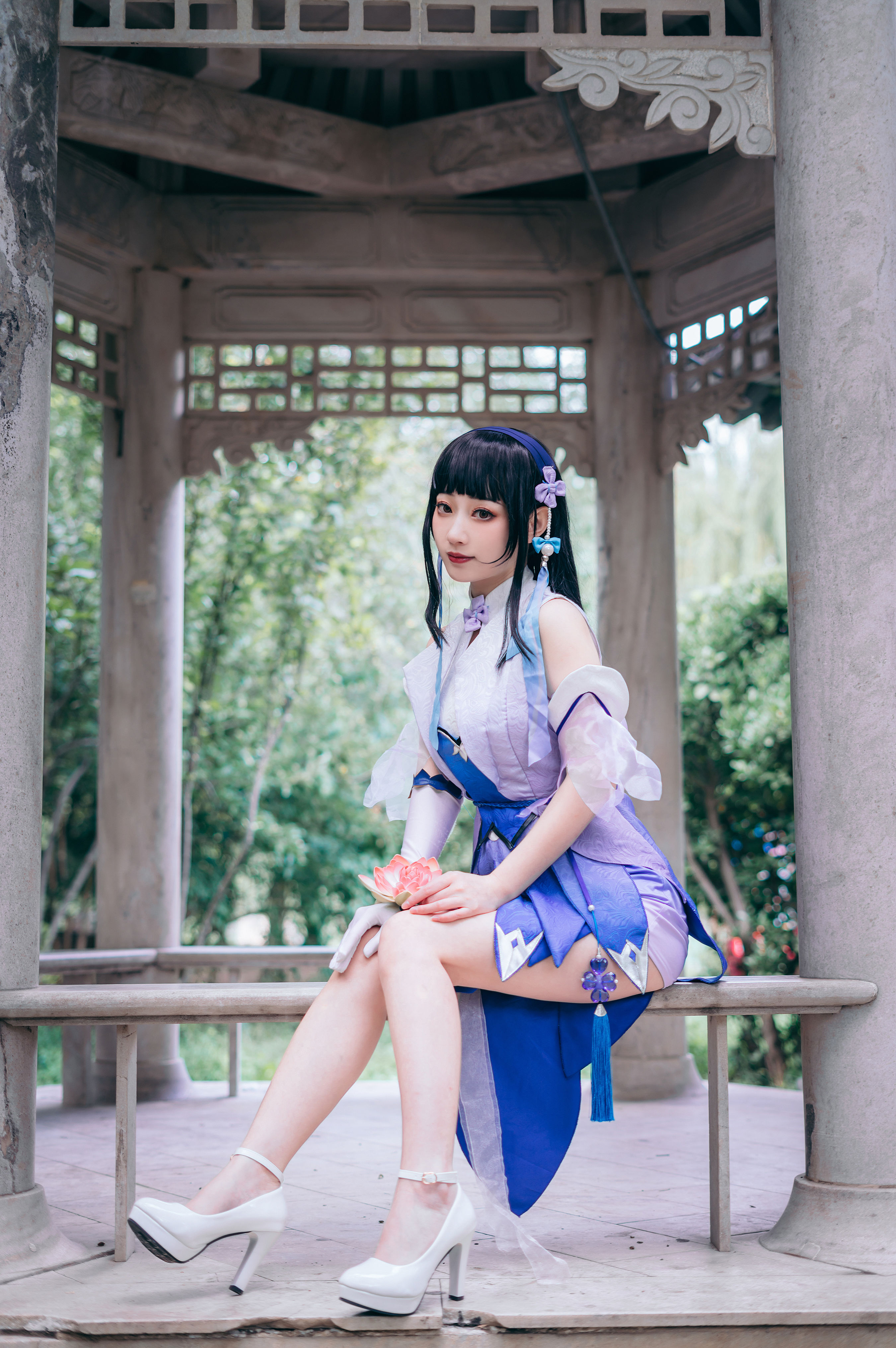 西施幻纱之灵 二次元 Cosplay 妹子 非主流 美少女