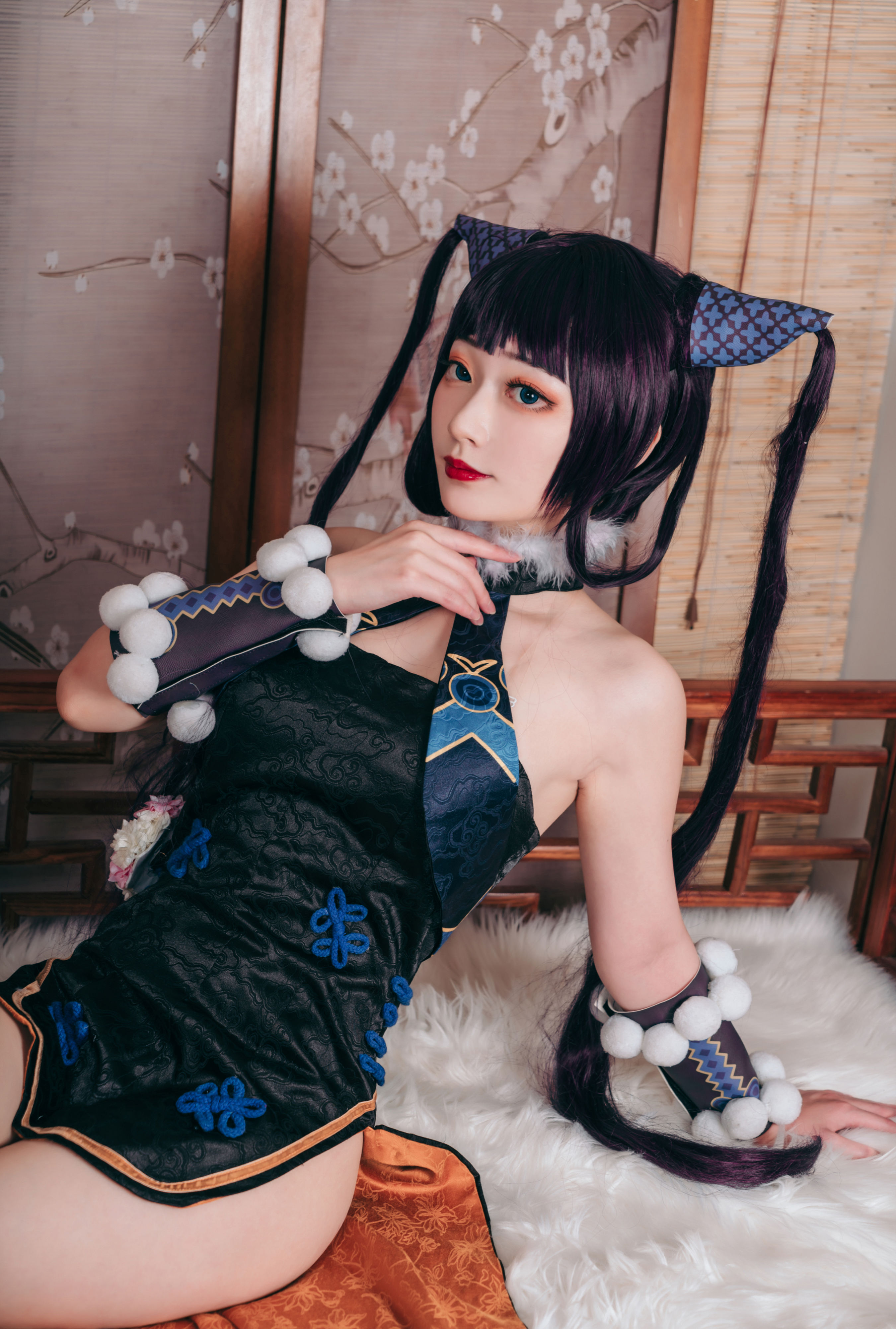 杨玉环旗袍 Cosplay 二次元 旗袍 写真 美少女