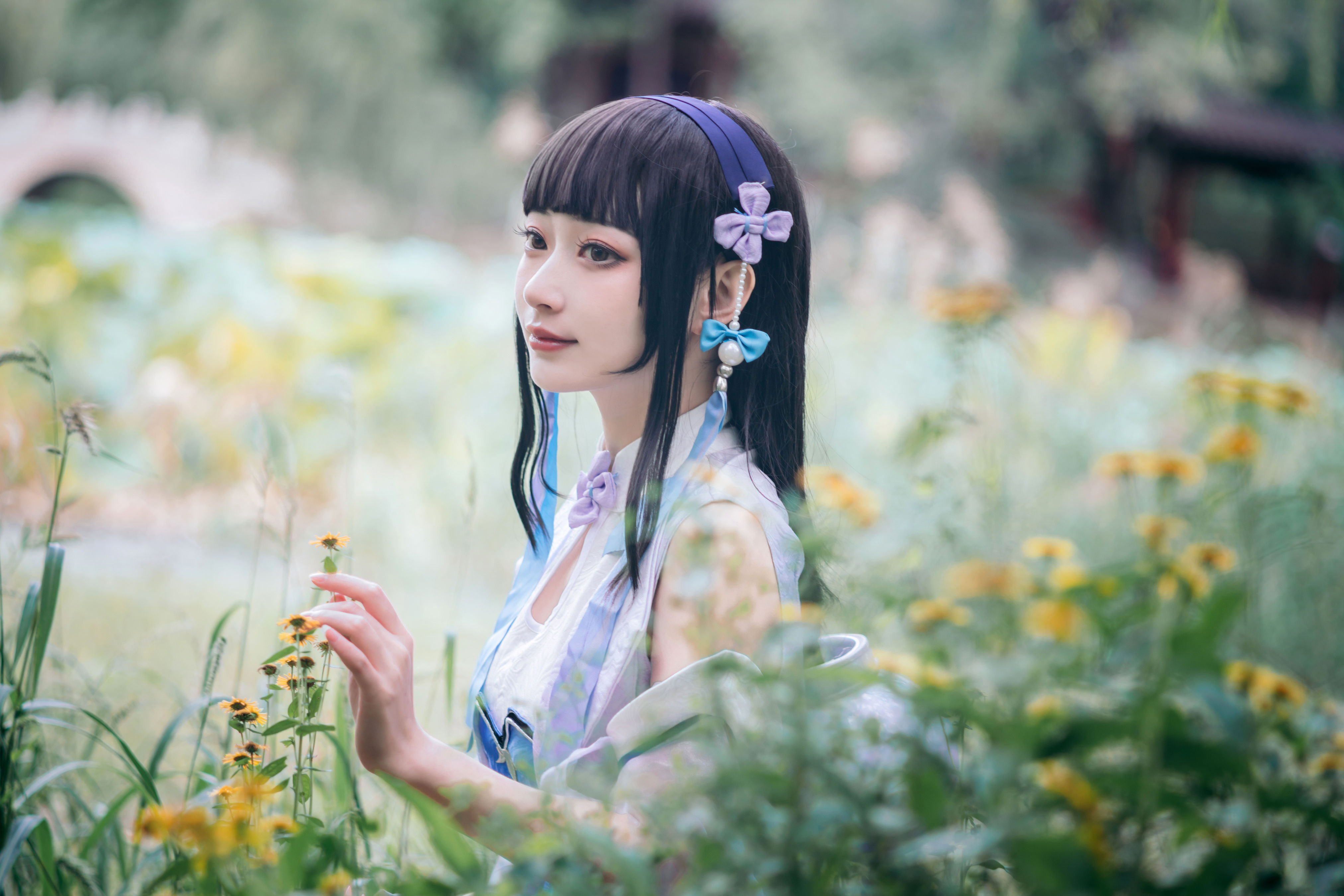 西施幻纱之灵 二次元 Cosplay 妹子 非主流 美少女